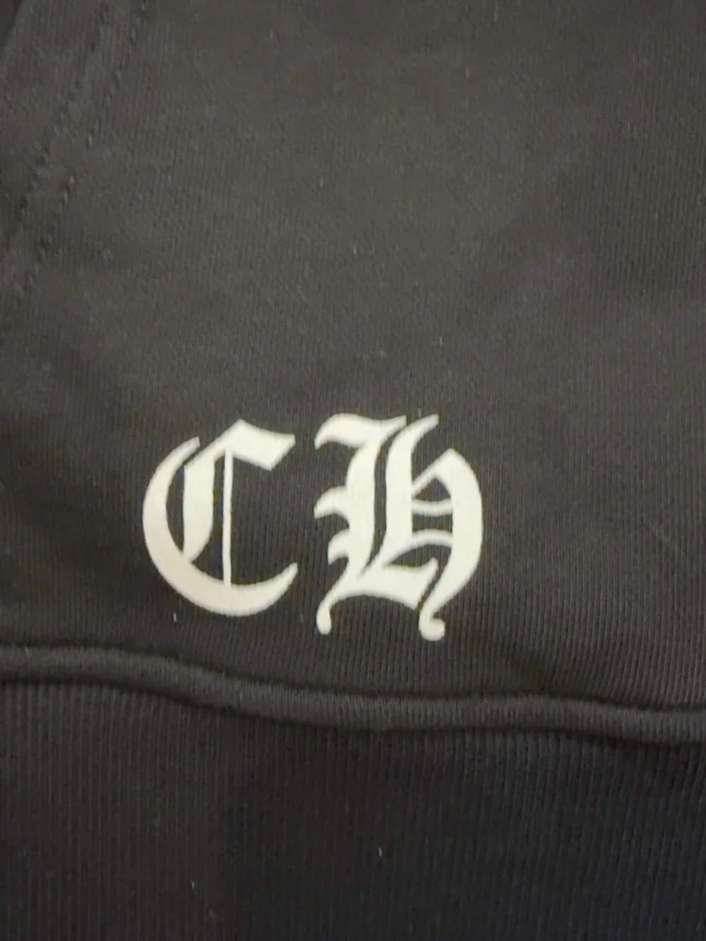 Chrome hearts zip up hoodie